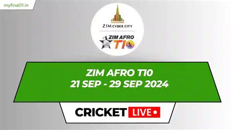 zim afro t10 live score|Zim Afro T10 2023 schedule, live scores and results .